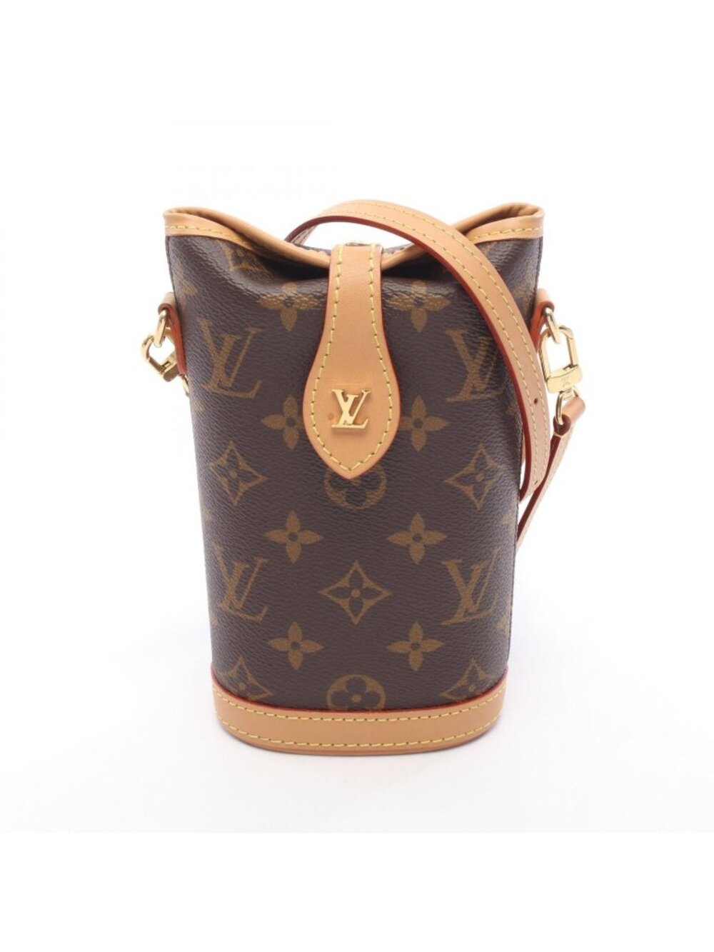 Louis Vuitton Shoulder Bag Fold Me Pouch Leather
